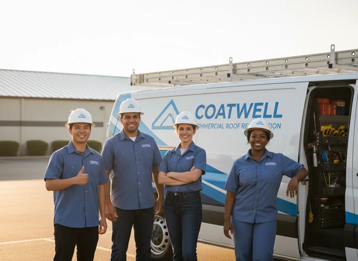 Commercial roof coating company in Garfield, AR